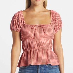 Madewell Omaha Tiered Top
